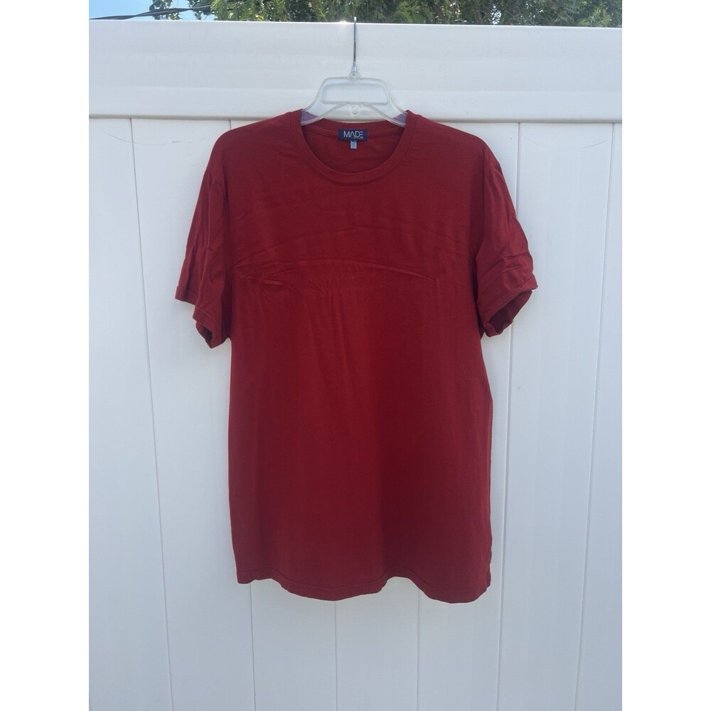 Made by Cam Newton Red T-Shirt Size XL Cotton Modal Short Sleeve